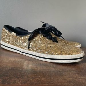 Kate Spade Glitter Keds